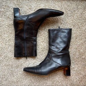 Vtg square toe boots 8.5